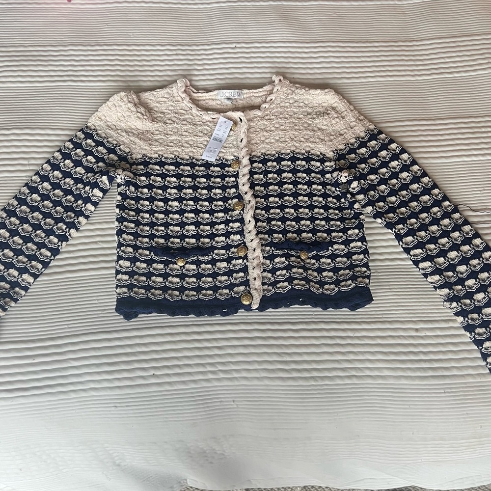 J.crew crochet lady jacket